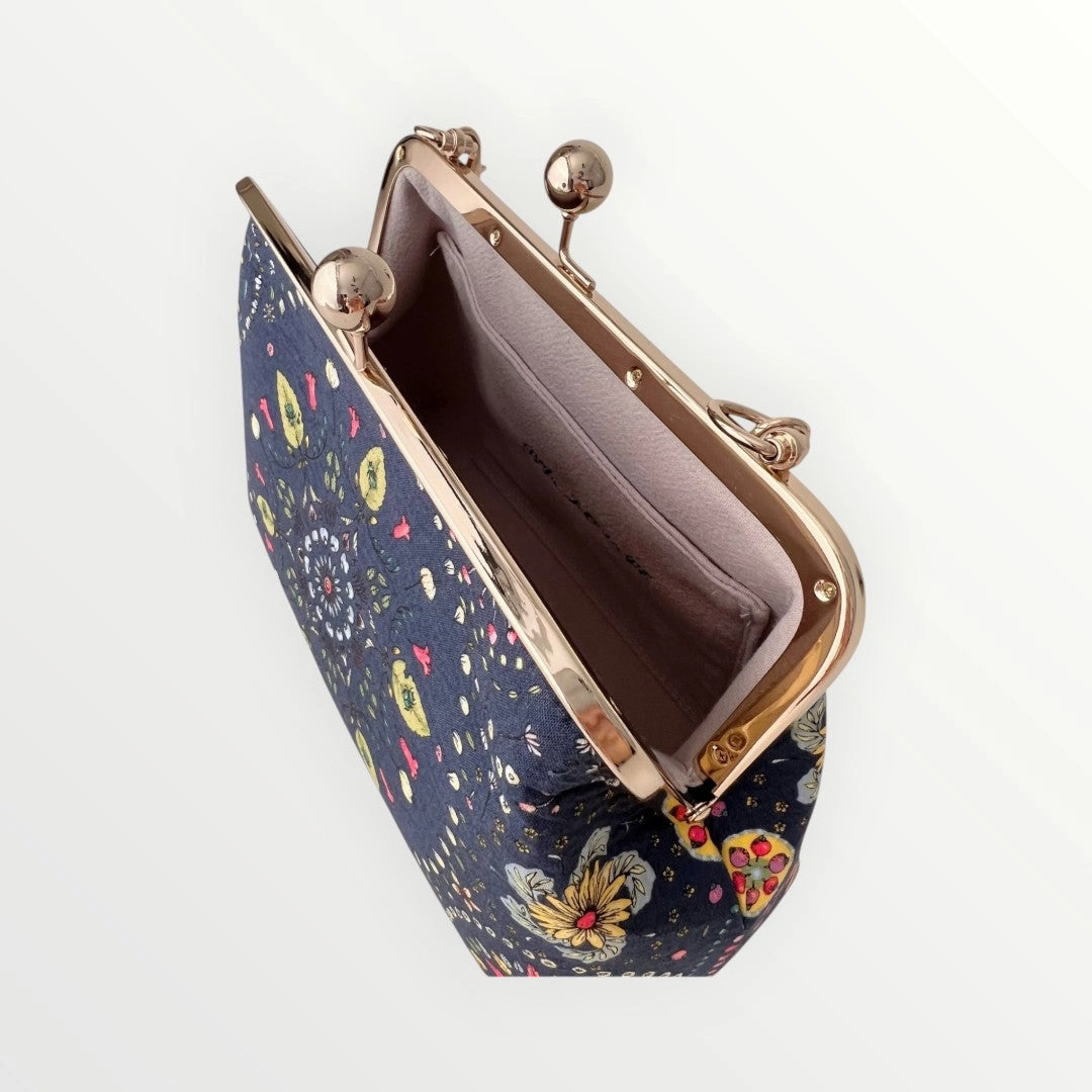 Bohemian Kiss-Lock Bag