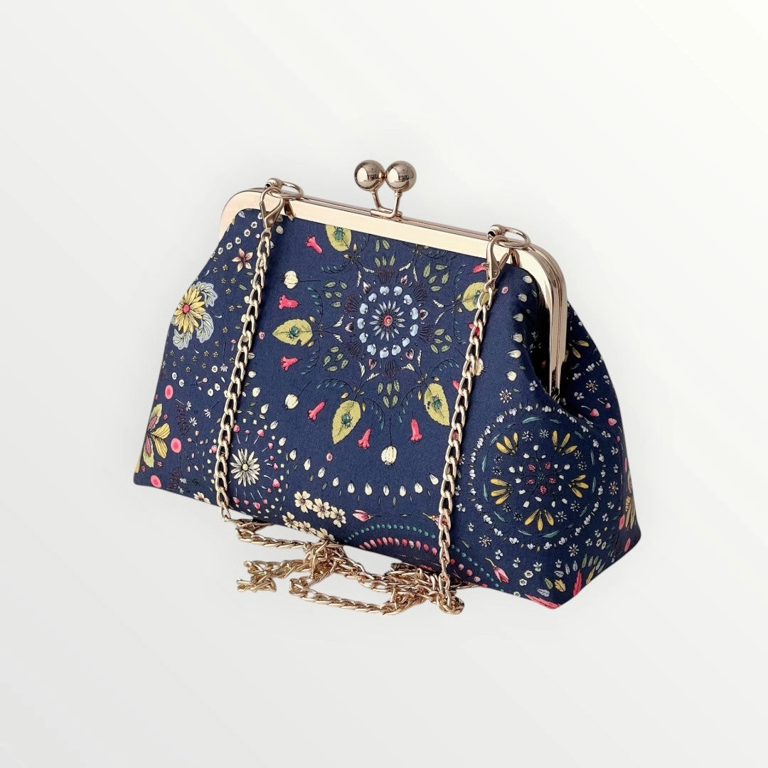 Bohemian Kiss-Lock Bag