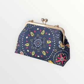 Bohemian Kiss-Lock Bag