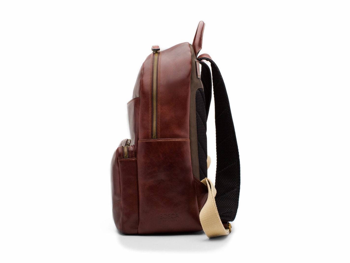 Bosca Dolce Leather Backpack