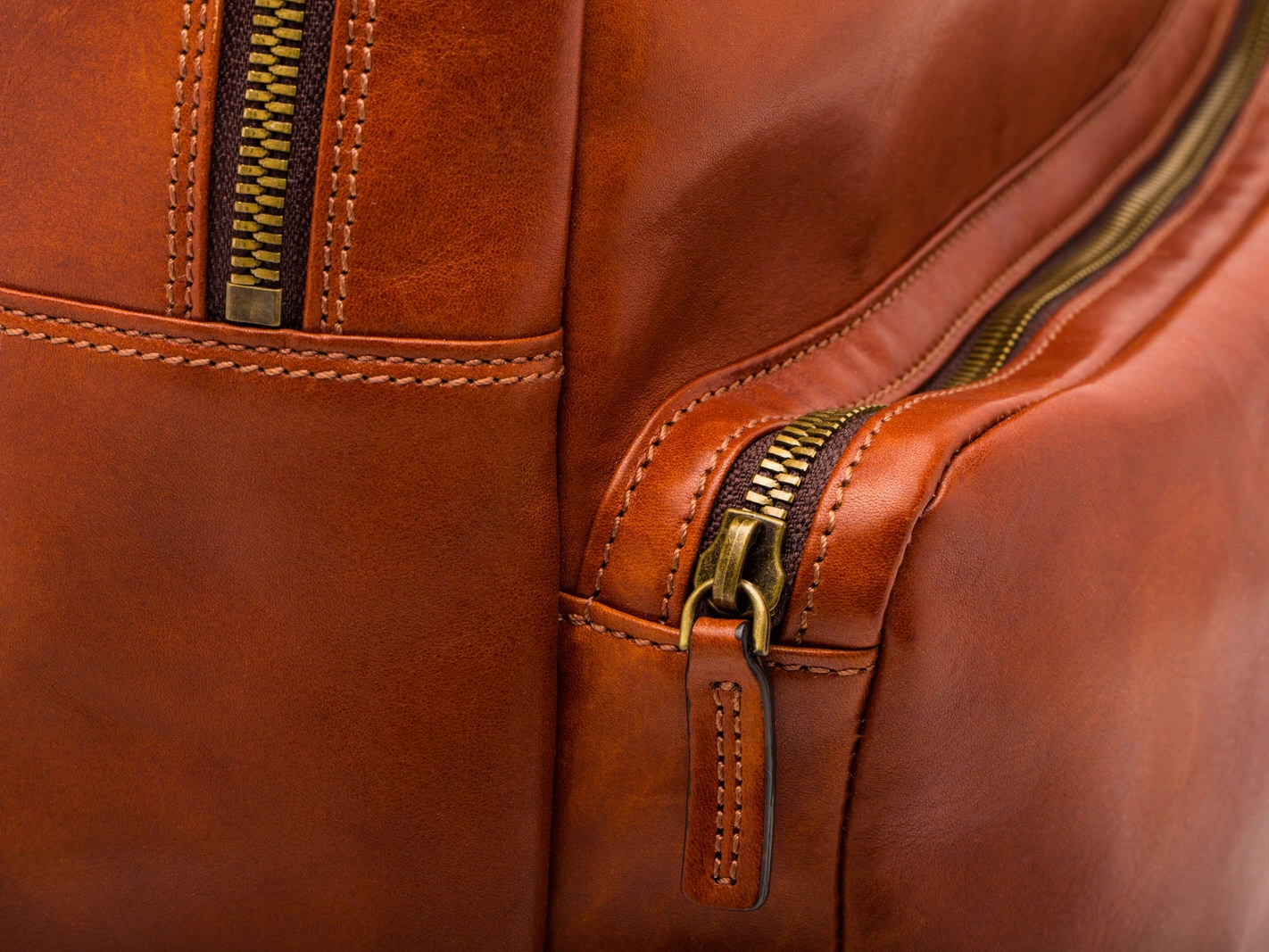 Bosca Dolce Leather Backpack