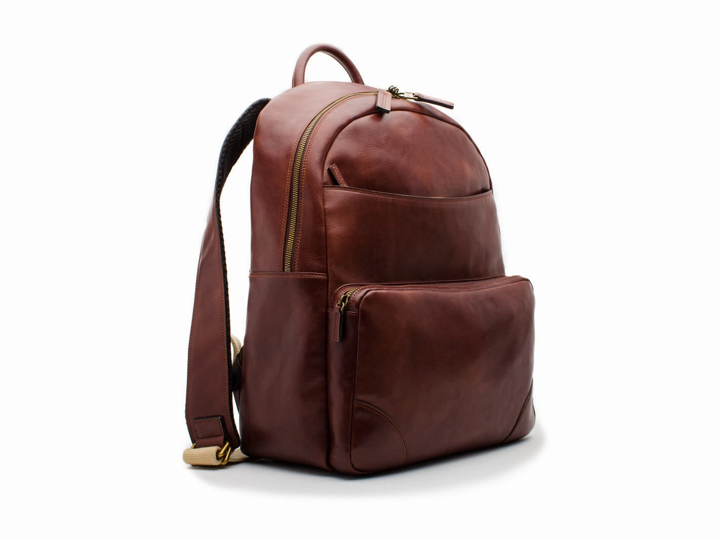 Bosca Dolce Leather Backpack