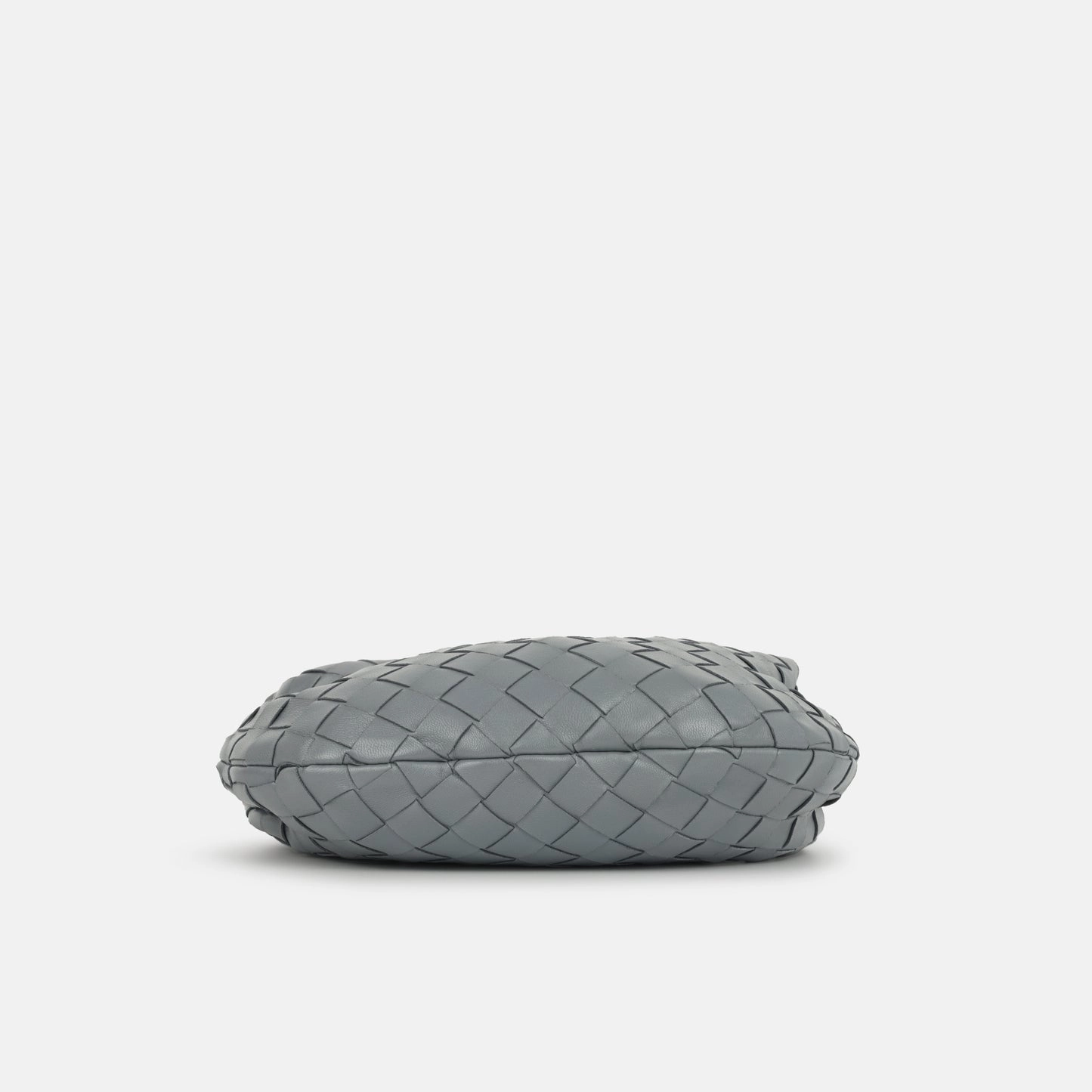 Bottega Veneta - Mini Jodie - Grey Lambskin Intrecciato GHW - Pre-Loved