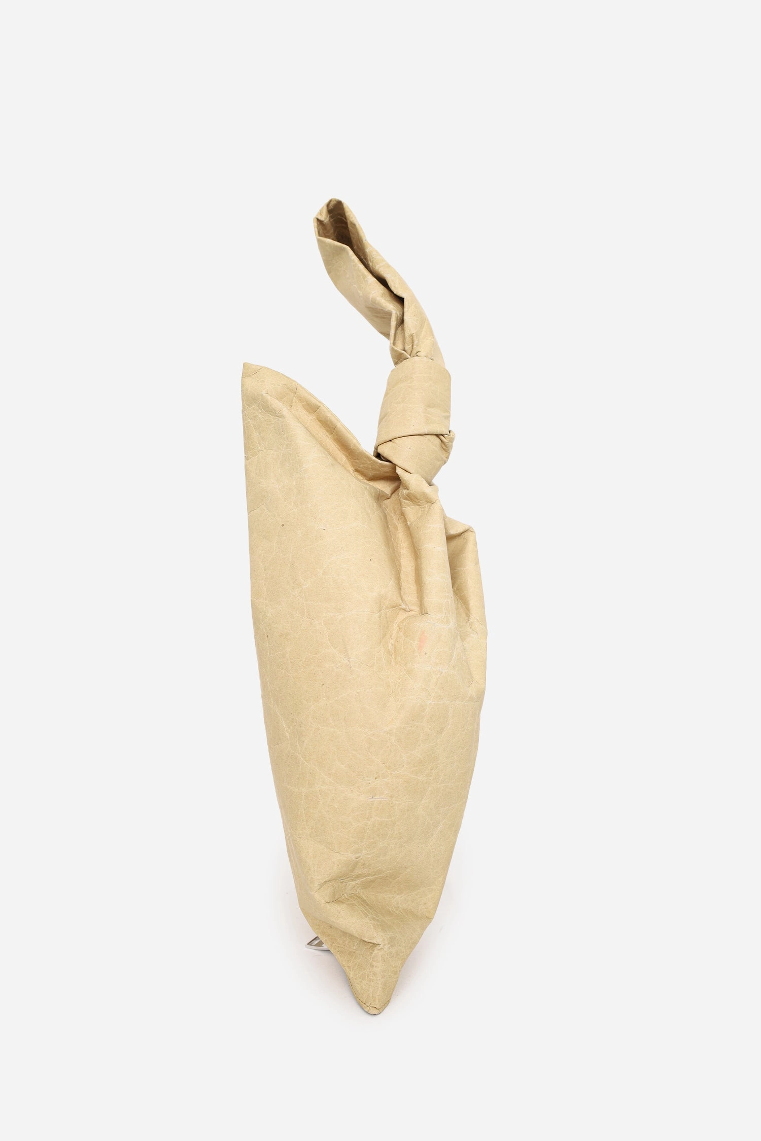 Bottega Veneta Beige Kraft Paper Twist Bag