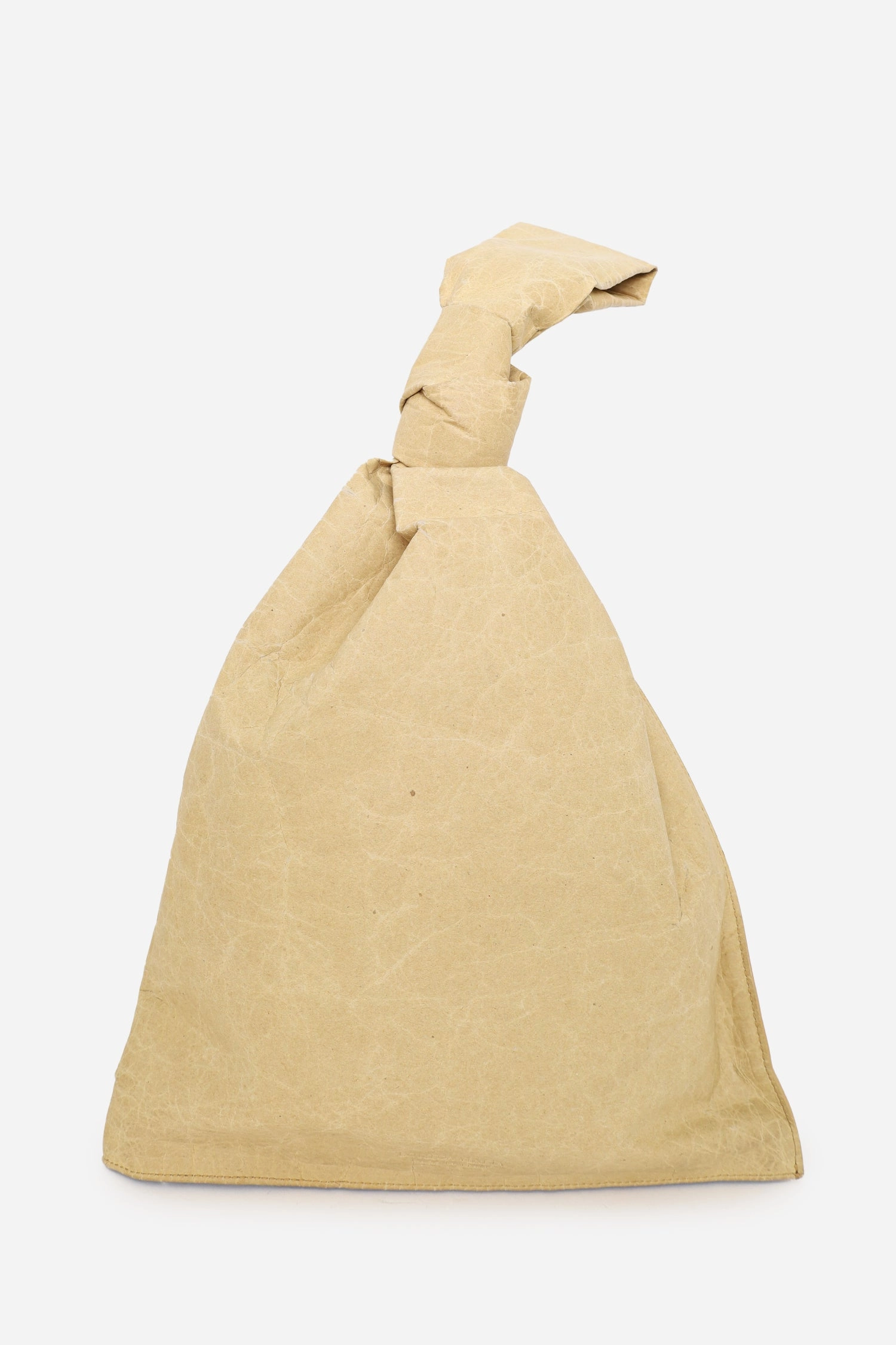 Bottega Veneta Beige Kraft Paper Twist Bag