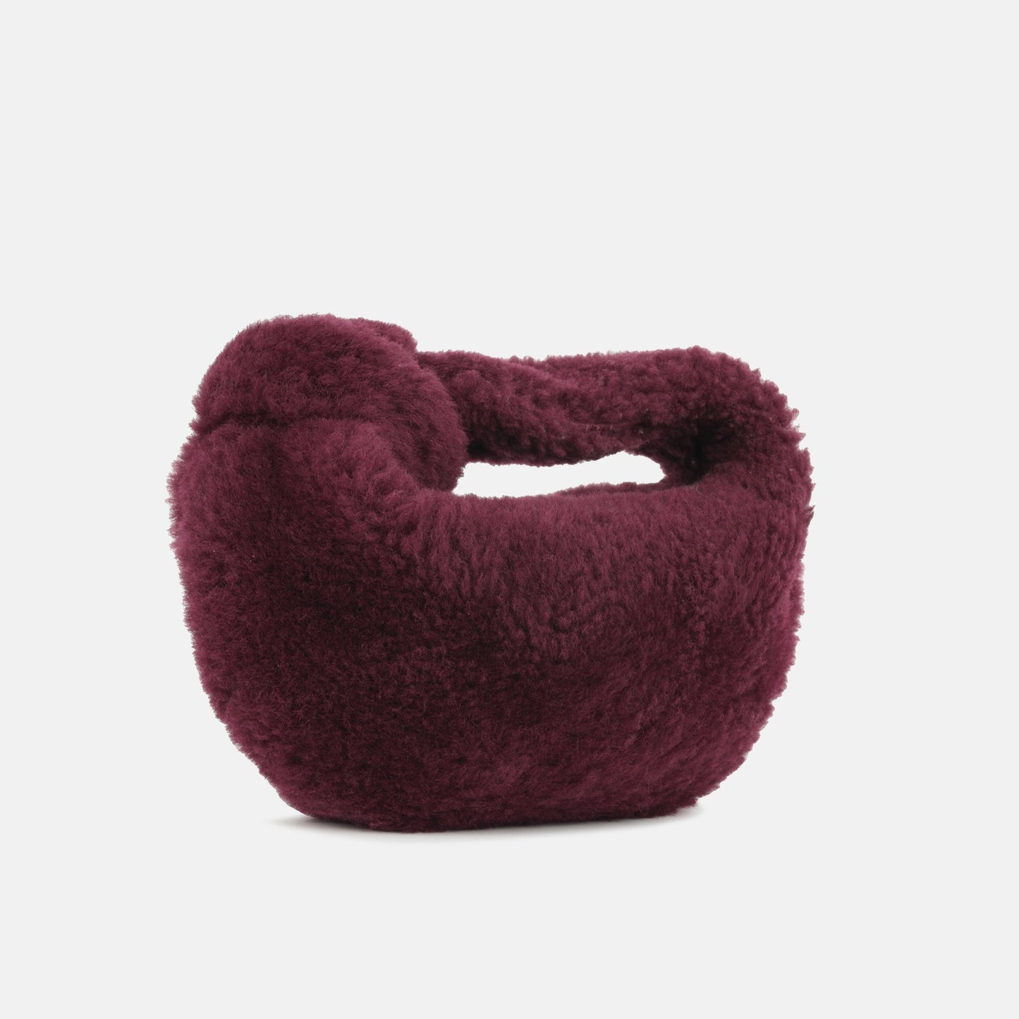 Bottega Veneta Bottega Veneta - Mini Jodie - Purple Shearling Fur - Pre Loved
