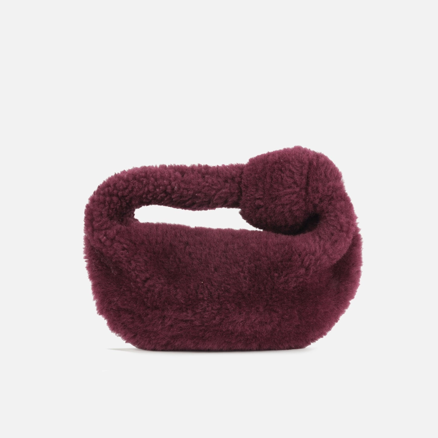Bottega Veneta Bottega Veneta - Mini Jodie - Purple Shearling Fur - Pre Loved