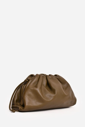 Bottega Veneta Dark Green Mini Pouch Crossbody
