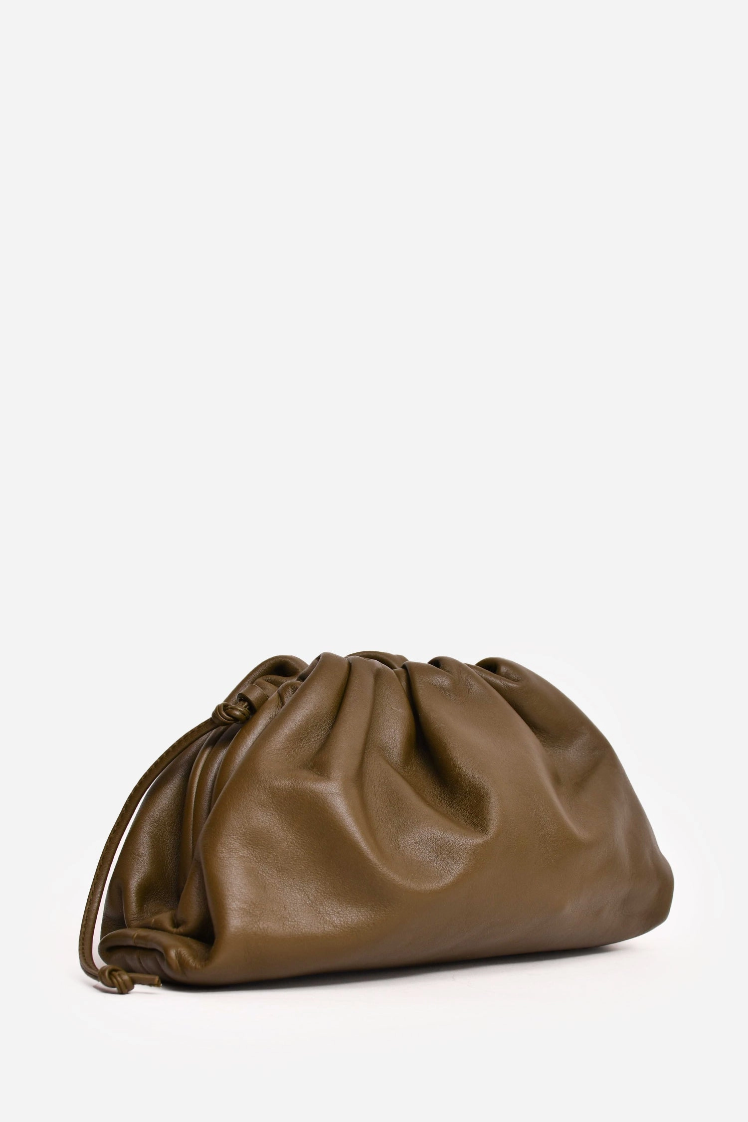 Bottega Veneta Dark Green Mini Pouch Crossbody