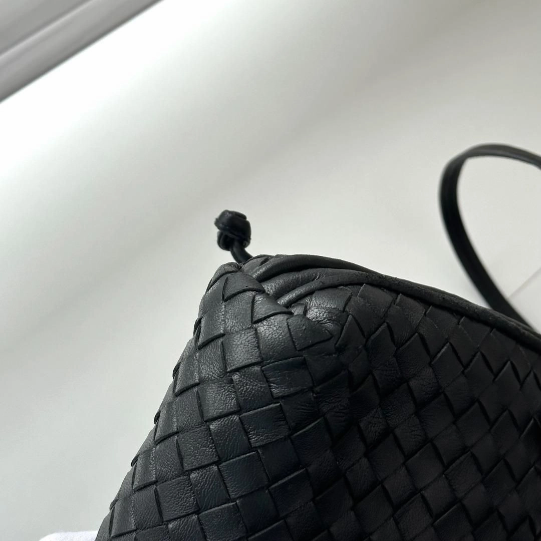 Bottega Veneta Nappa Intrecciato Nodini Bag - Grey Crossbody Bags, Handbags MR0204202572558
