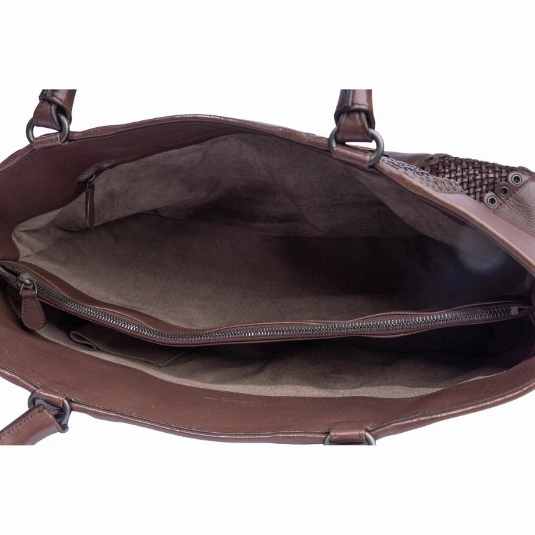 Bottega Veneta Rugiada Tote With Grommet Detail