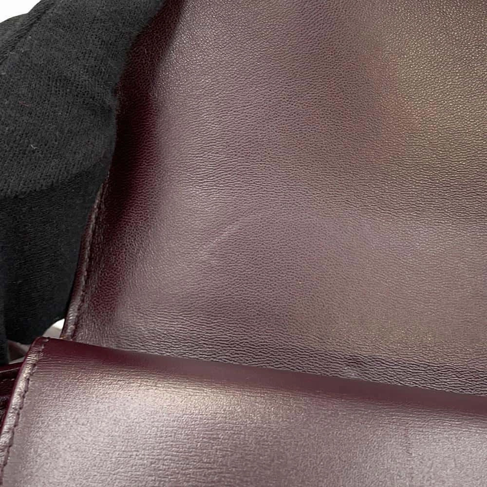 Bottega Veneta The Clip Shoulder Bag Grape652391 Leather