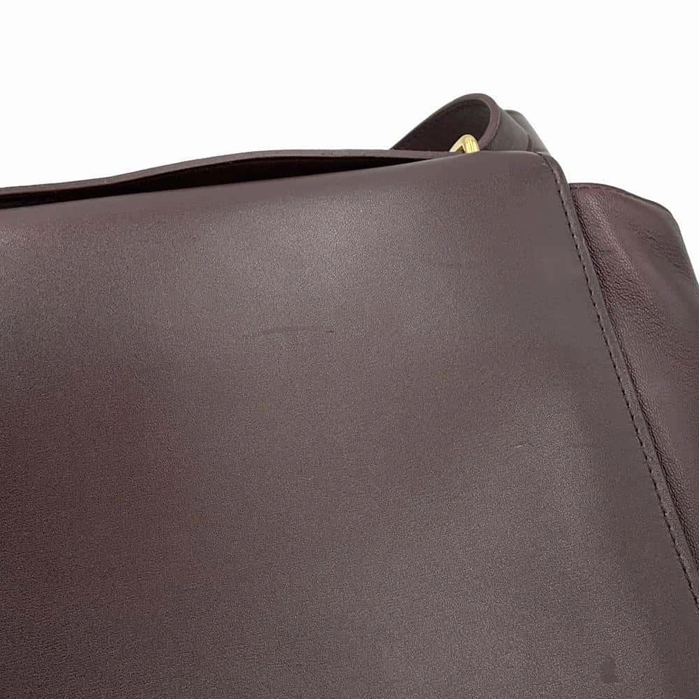 Bottega Veneta The Clip Shoulder Bag Grape652391 Leather