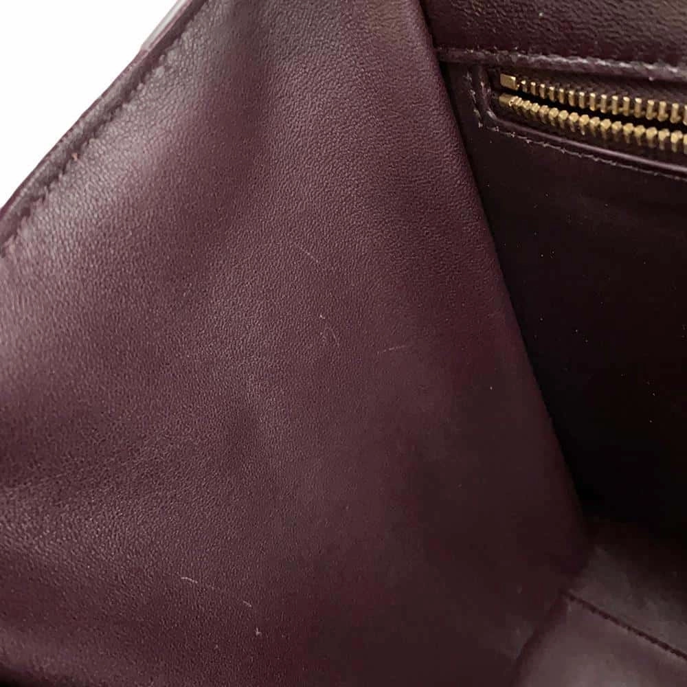 Bottega Veneta The Clip Shoulder Bag Grape652391 Leather