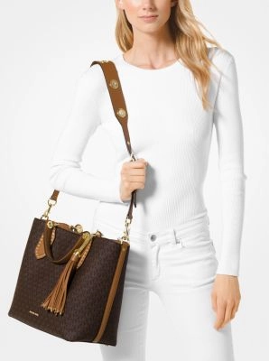 Brooklyn Large Logo Satchel