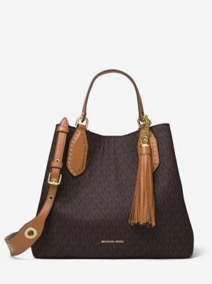 Brooklyn Large Logo Satchel