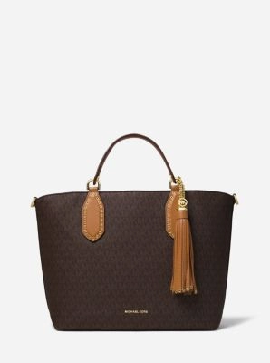 Brooklyn Large Logo Satchel