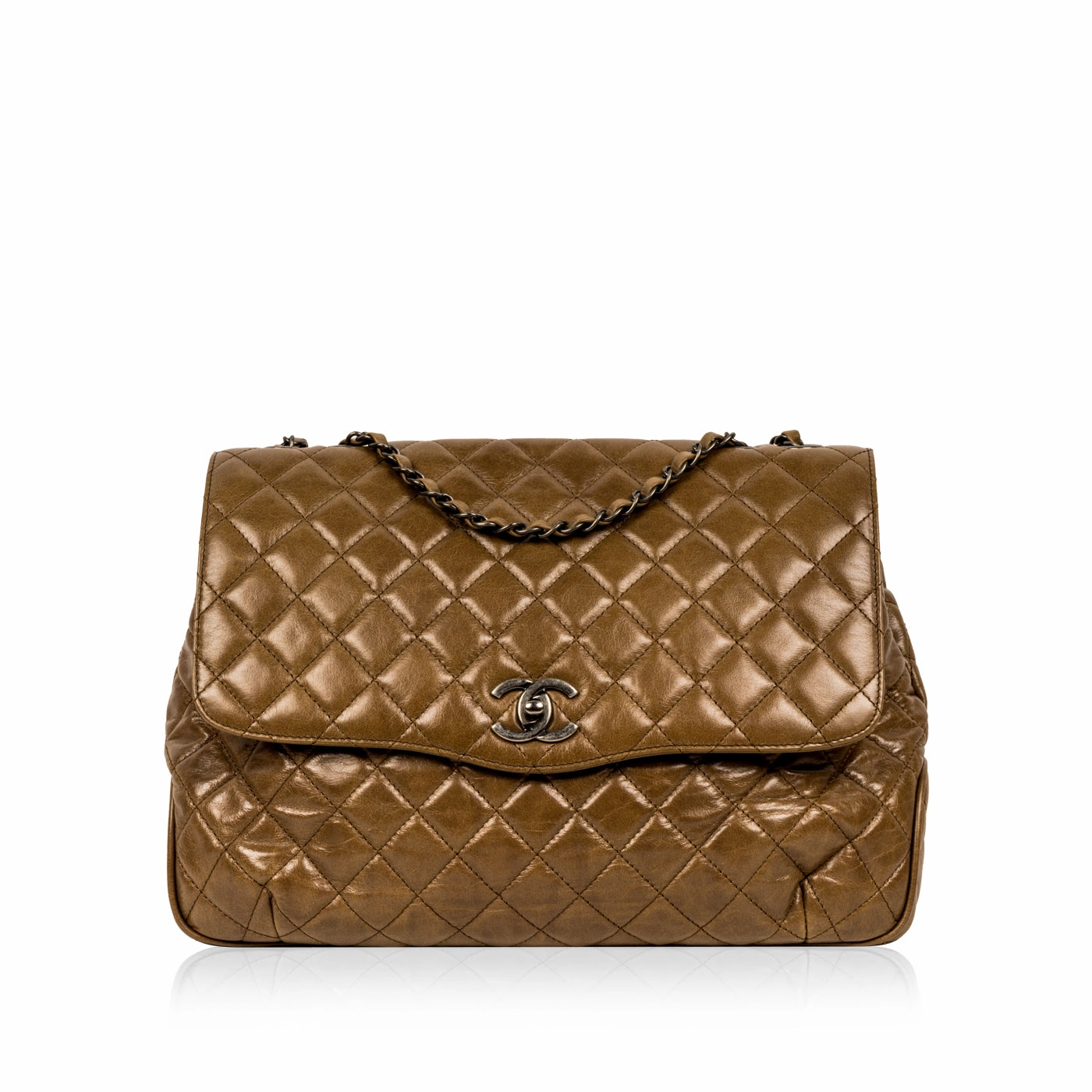 Brown Single Shoulder Bag