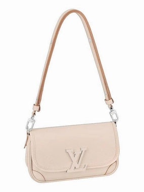 Buci Epi Shoulder Bag Pink