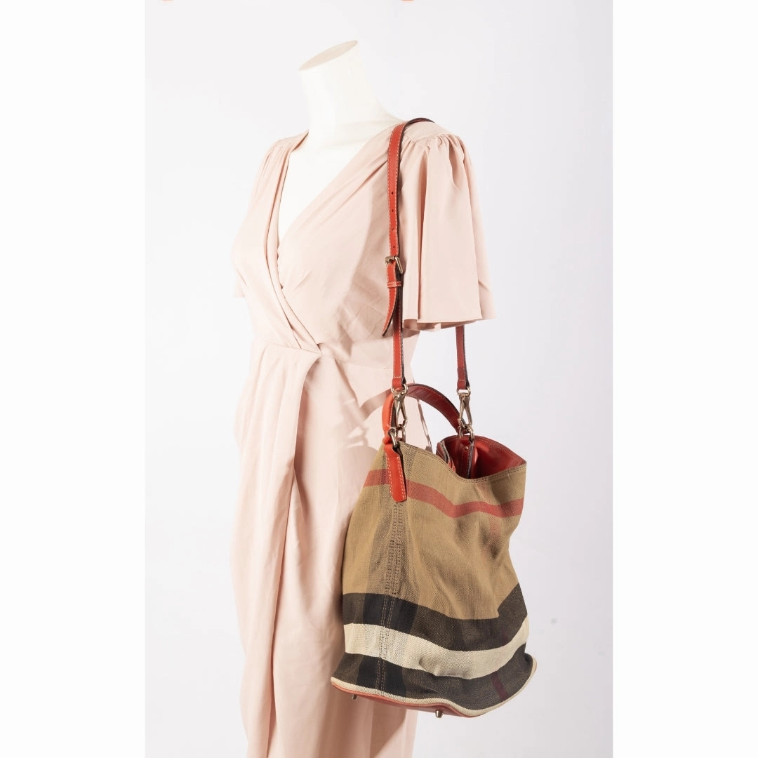 Burberry House Check Ashby Bag