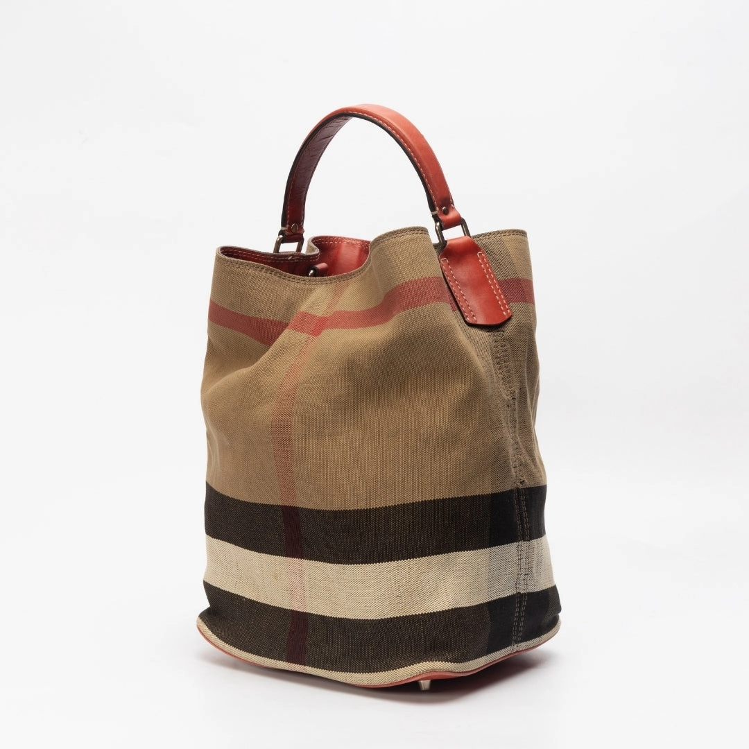 Burberry House Check Ashby Bag