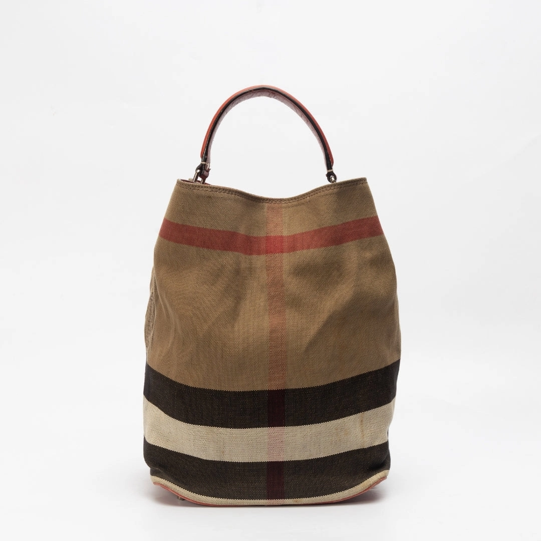 Burberry House Check Ashby Bag