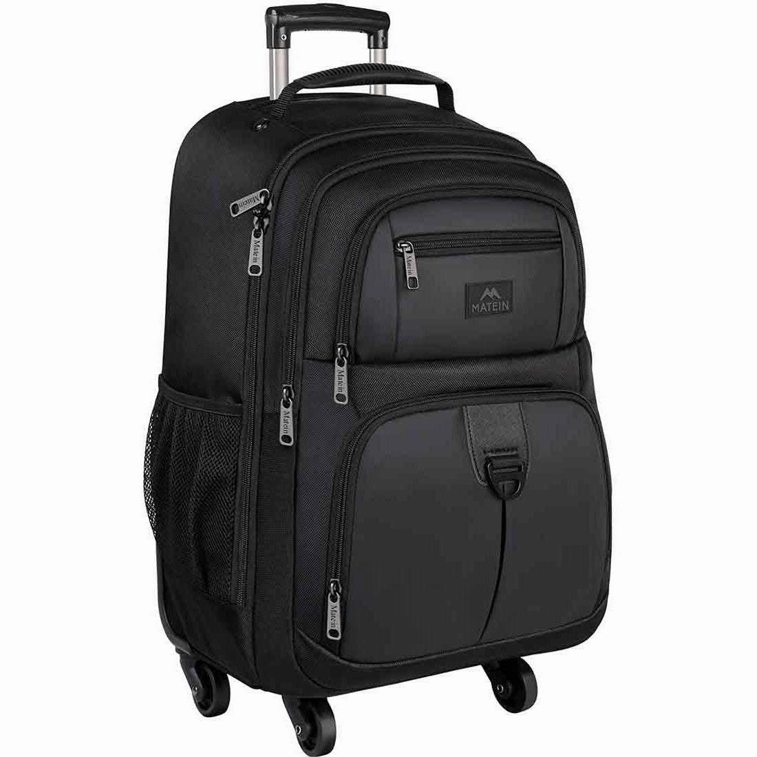 Business Luggage Rolling Backpack
