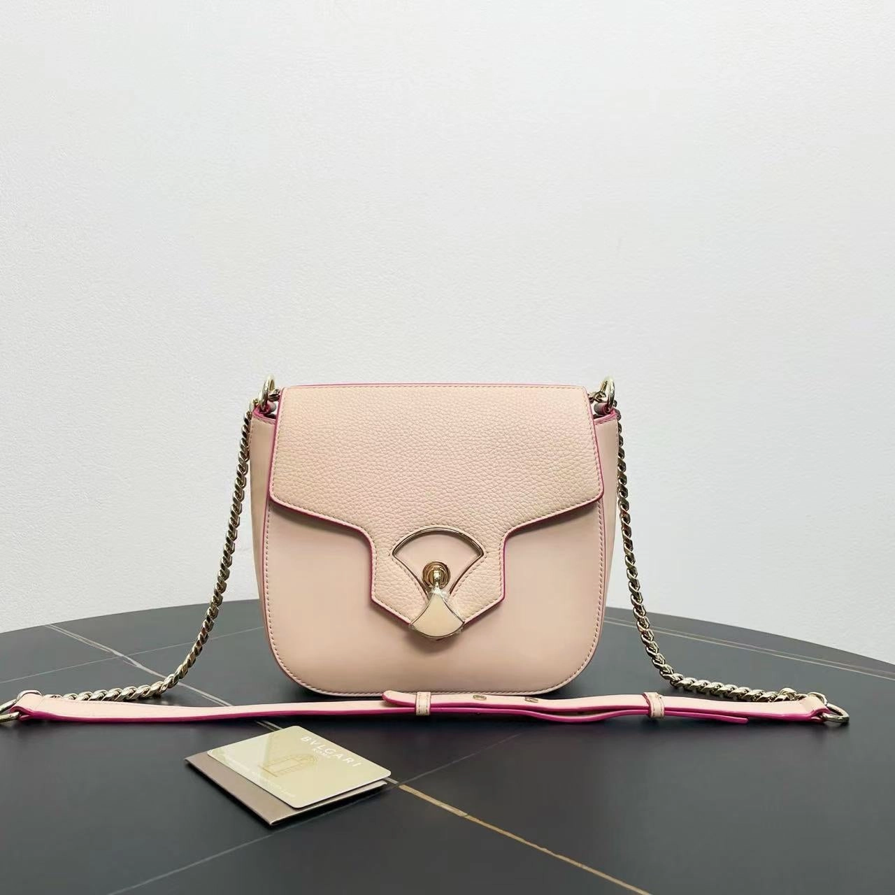 Bvlgari Serpenti Pink Shoulder Bag