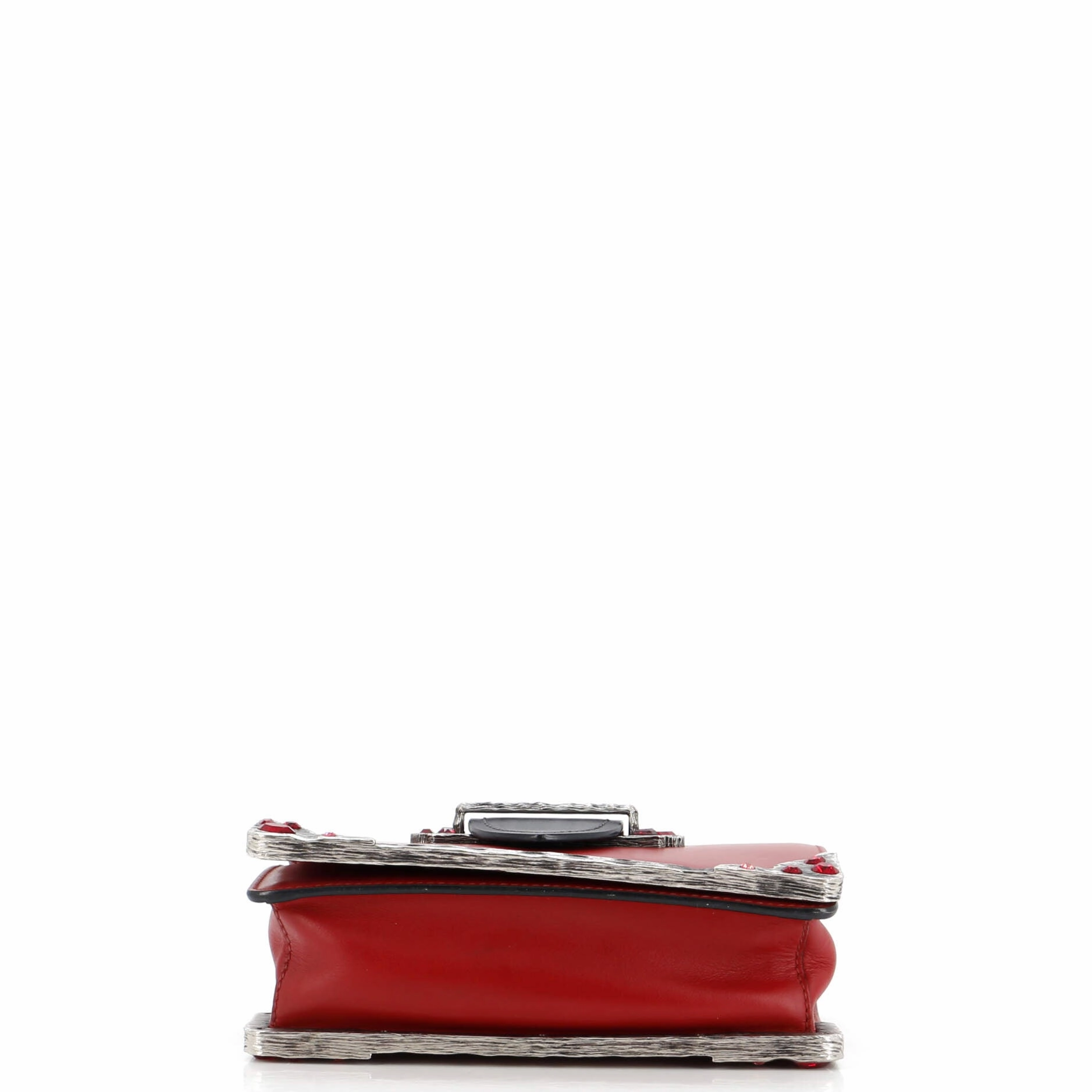 Cahier Chain Crossbody Bag City Calf and Saffiano Small