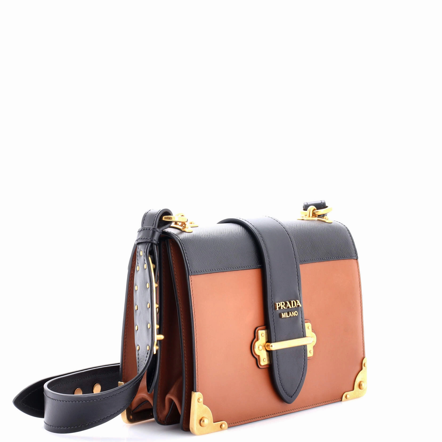 Cahier Crossbody Bag City Calf and Saffiano Large