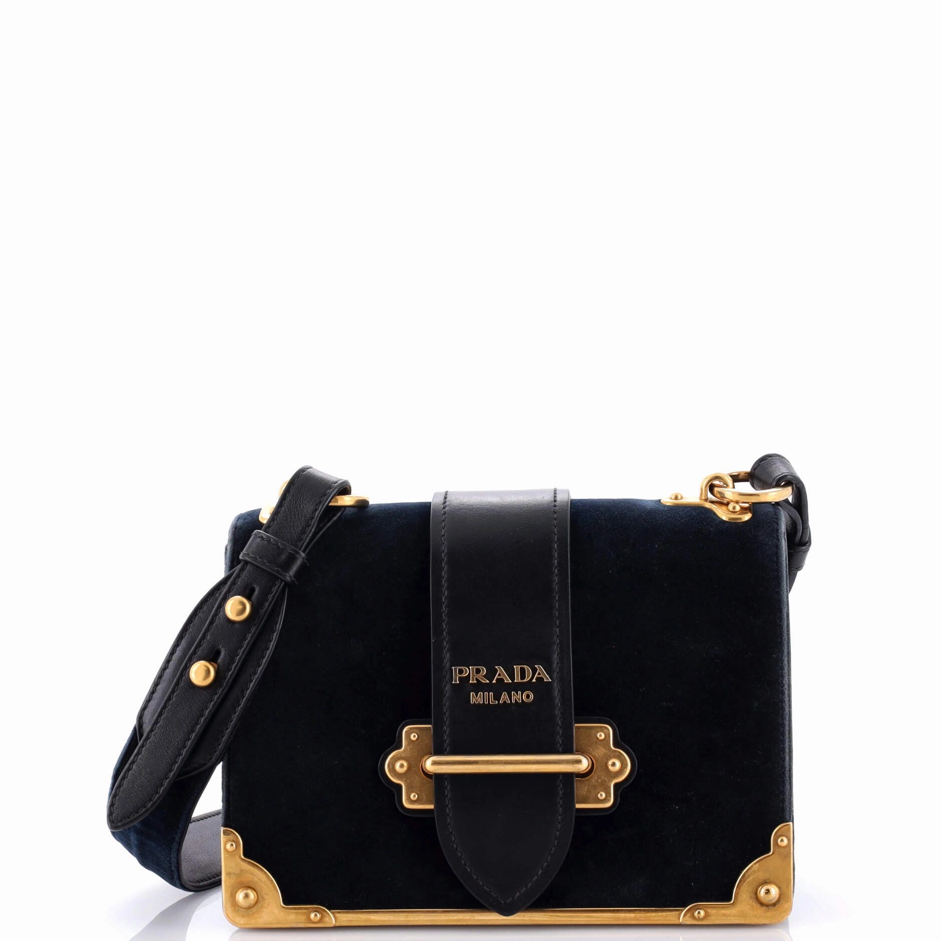 Cahier Crossbody Bag Velvet Small