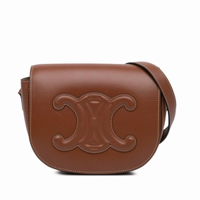Calfskin Triomphe Folco Crossbody