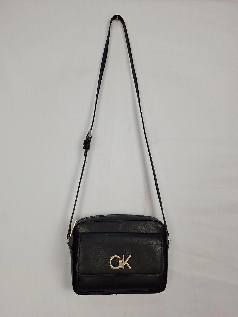 Calvin Klein Sleek Black Crossbody Bag