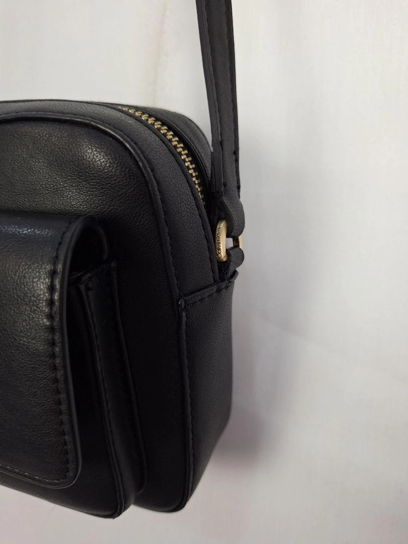 Calvin Klein Sleek Black Crossbody Bag