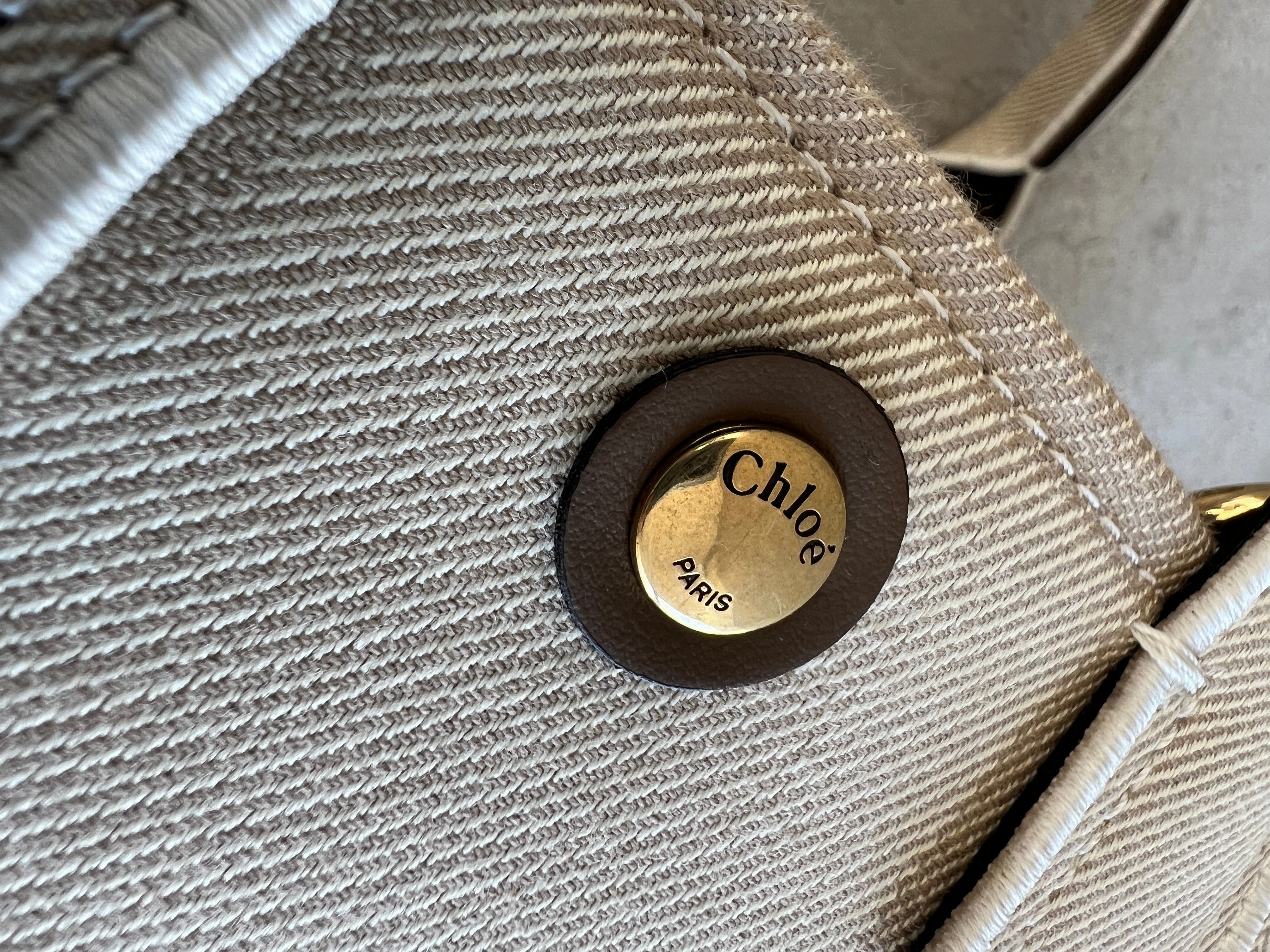 Canvas Carry Tote, Vegetal Beige