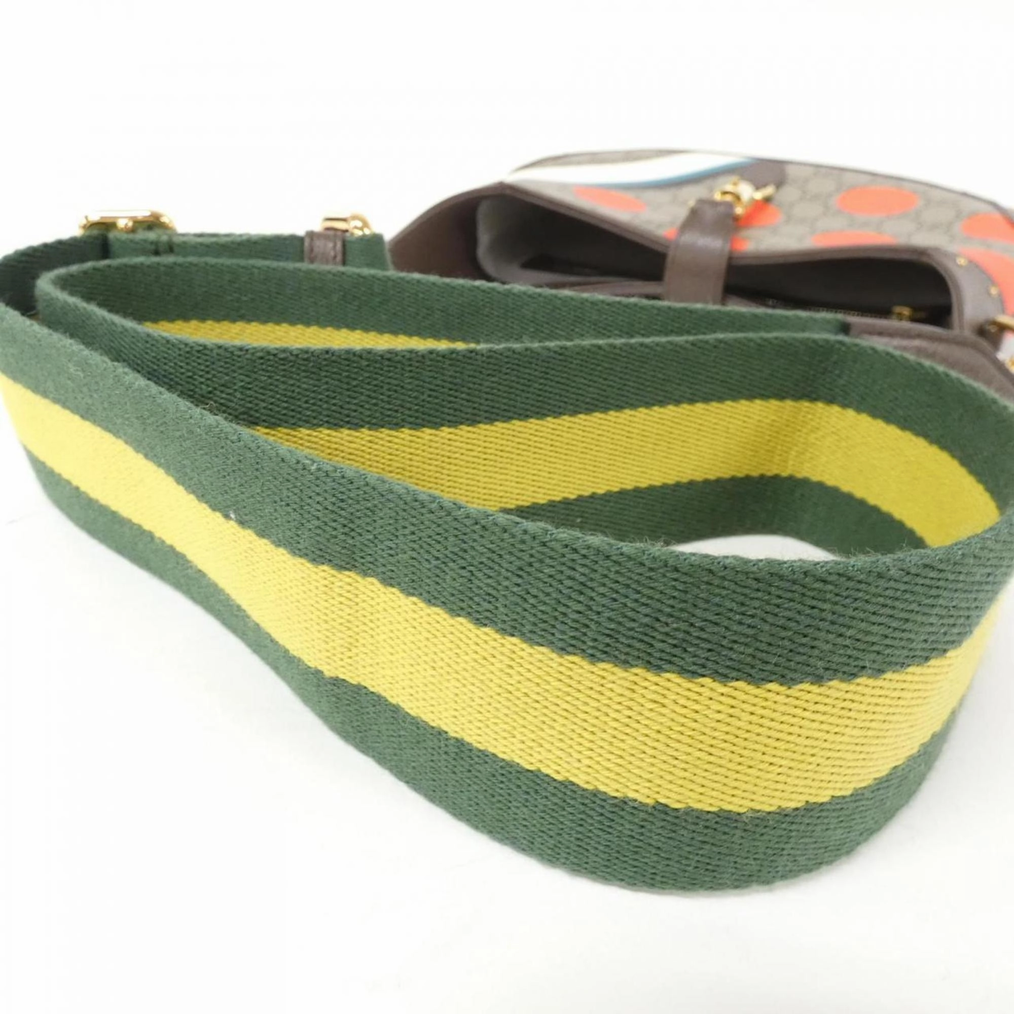 Canvas Jackie Shoulder Bag with Dust Bag and Shoulder Strap