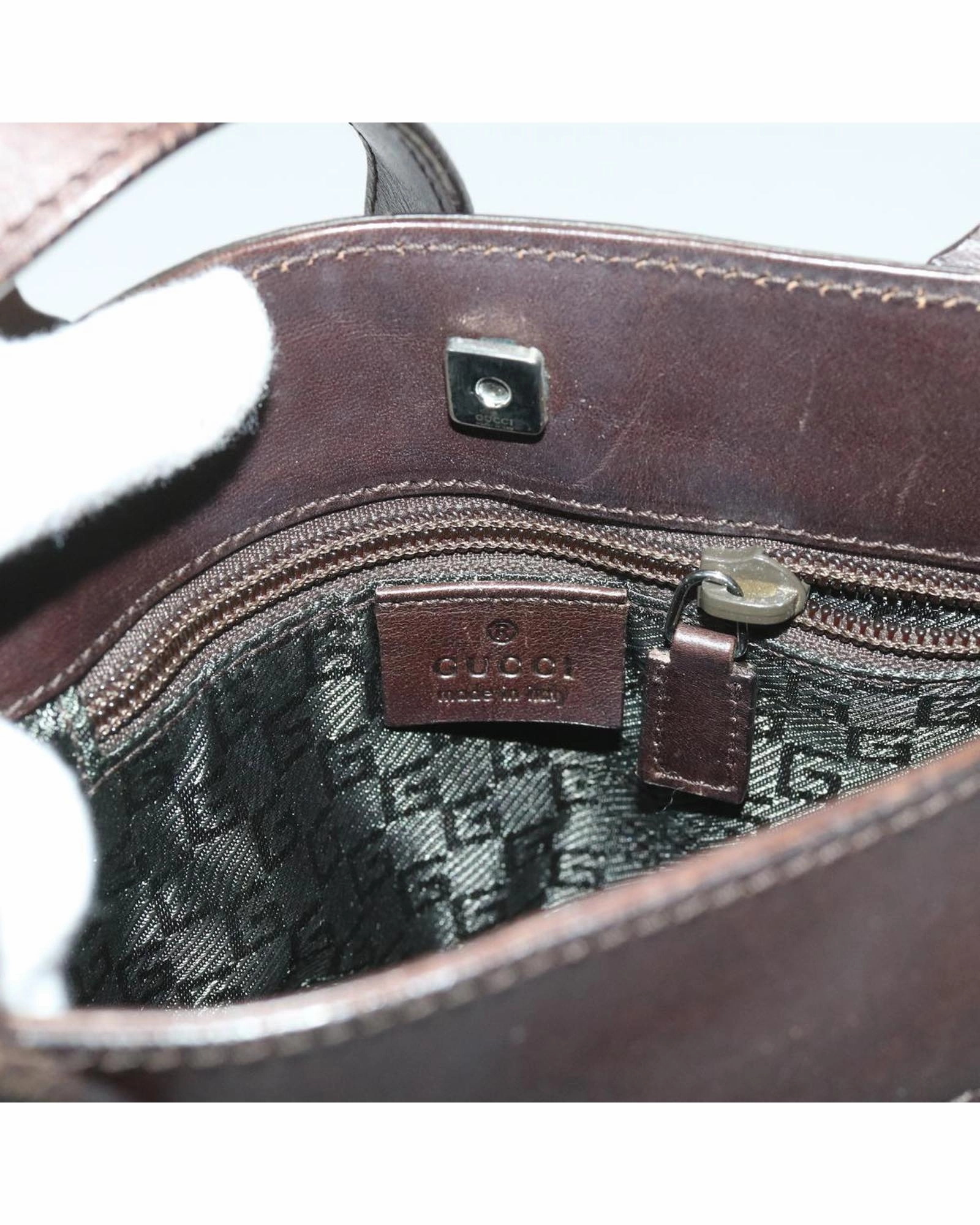 Canvas Leather Crossbody Bag