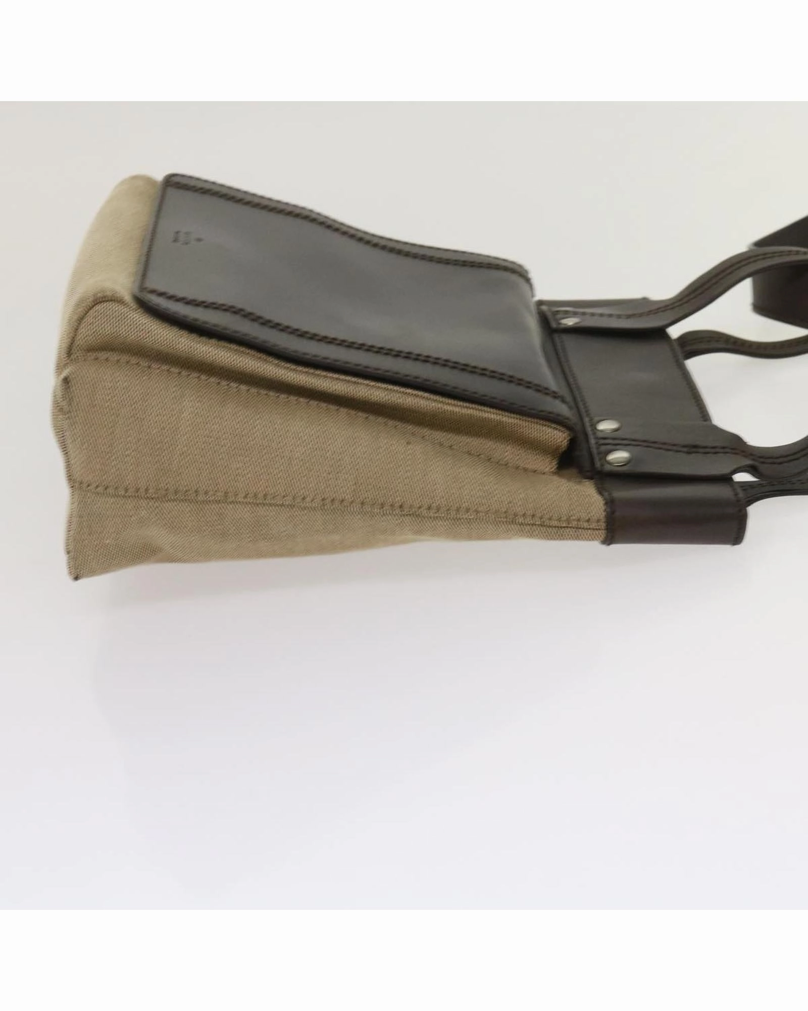 Canvas Leather Crossbody Bag