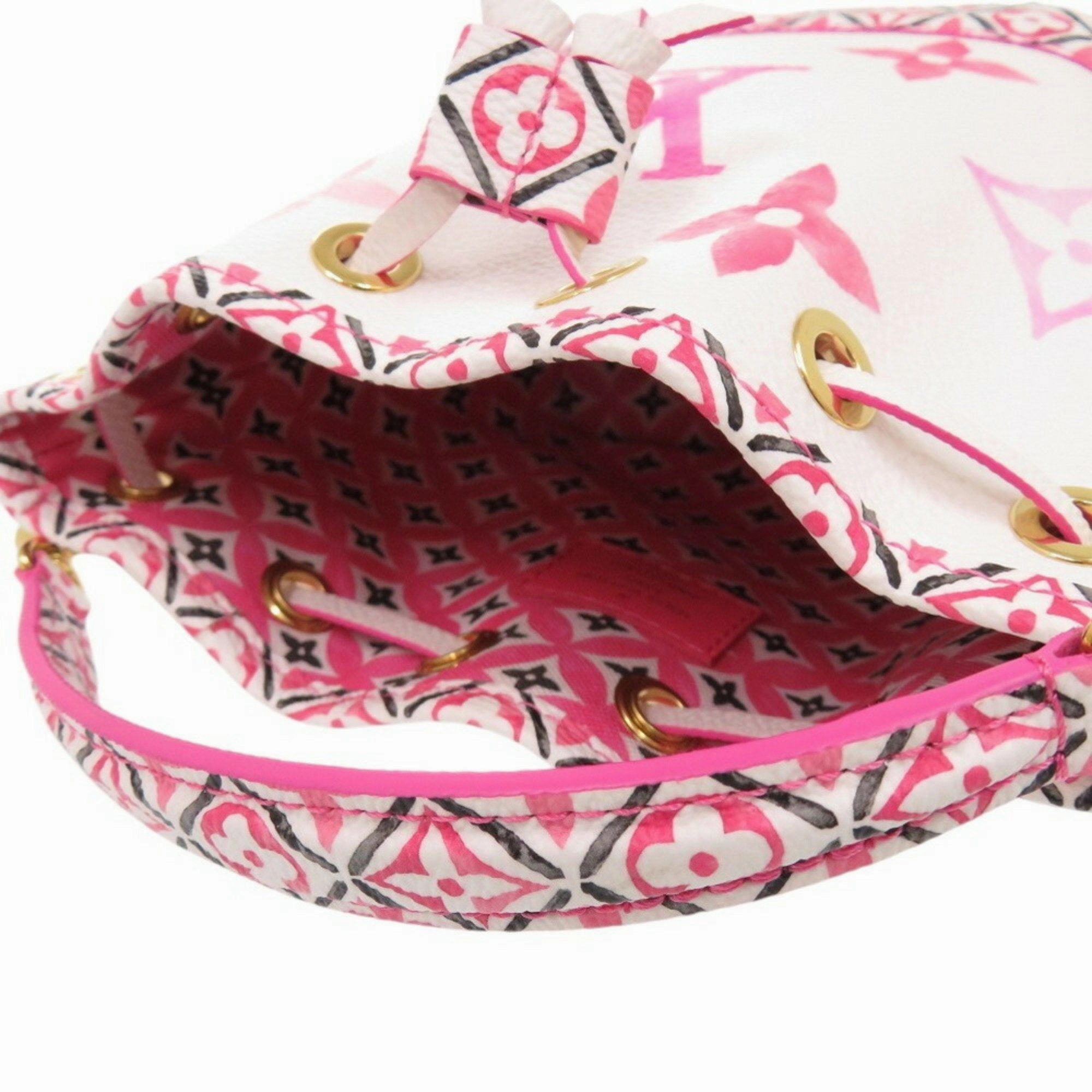 Canvas Nano Noe Bag with Dust Bag and Shoulder Strap