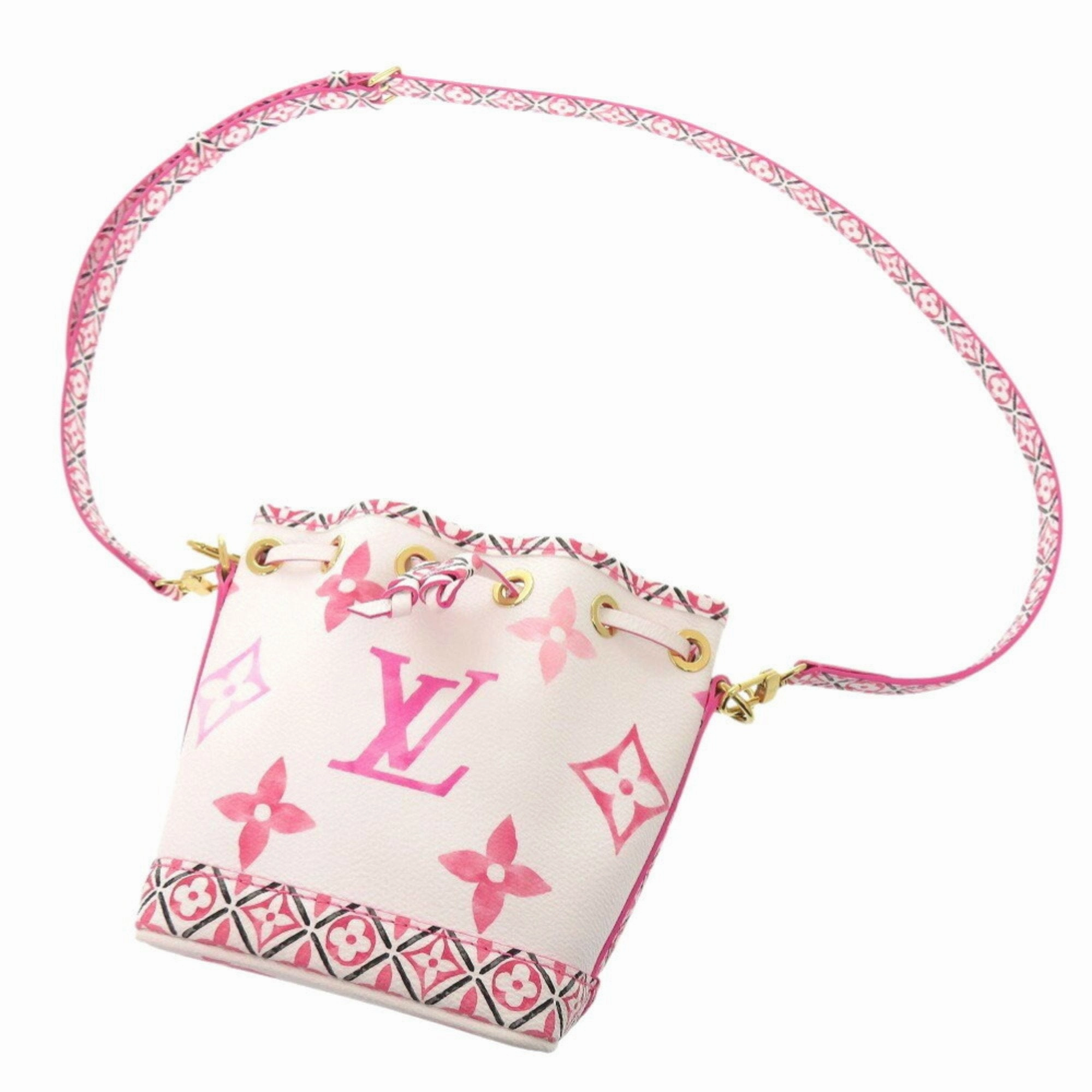 Canvas Nano Noe Bag with Dust Bag and Shoulder Strap
