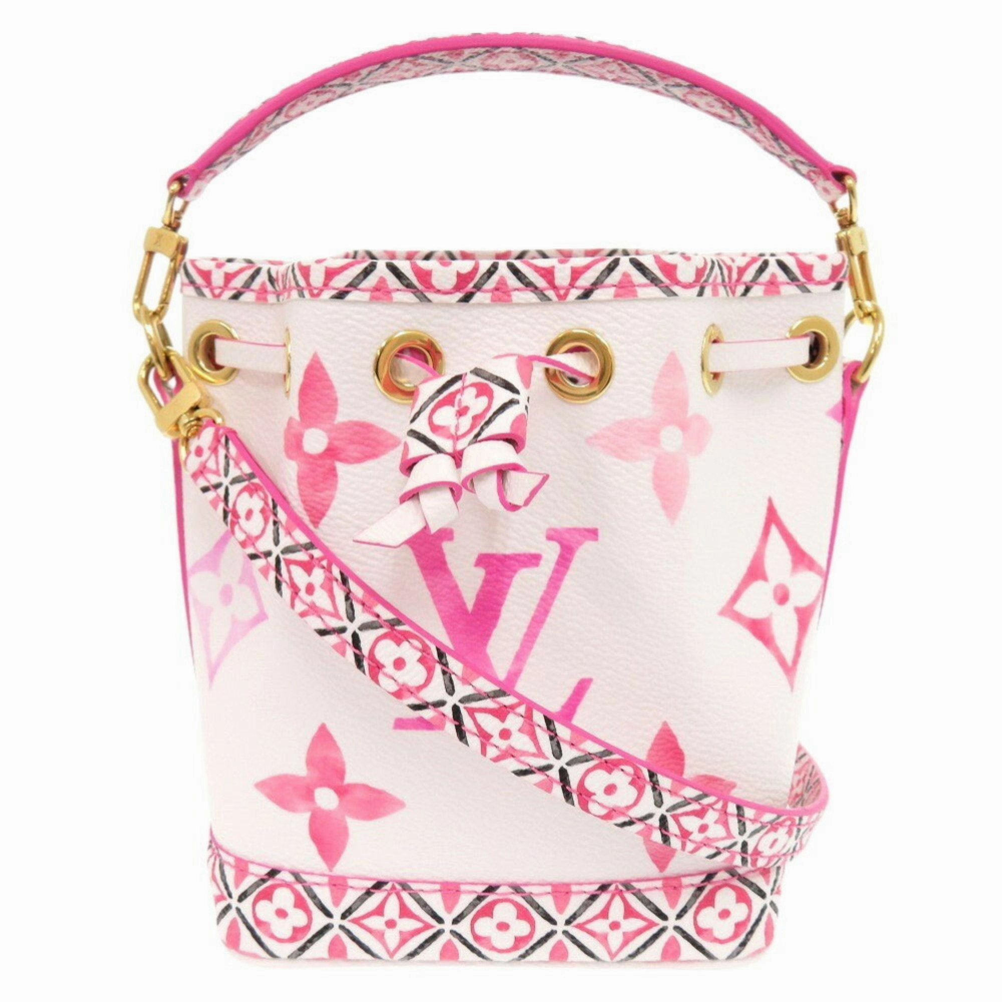 Canvas Nano Noe Bag with Dust Bag and Shoulder Strap