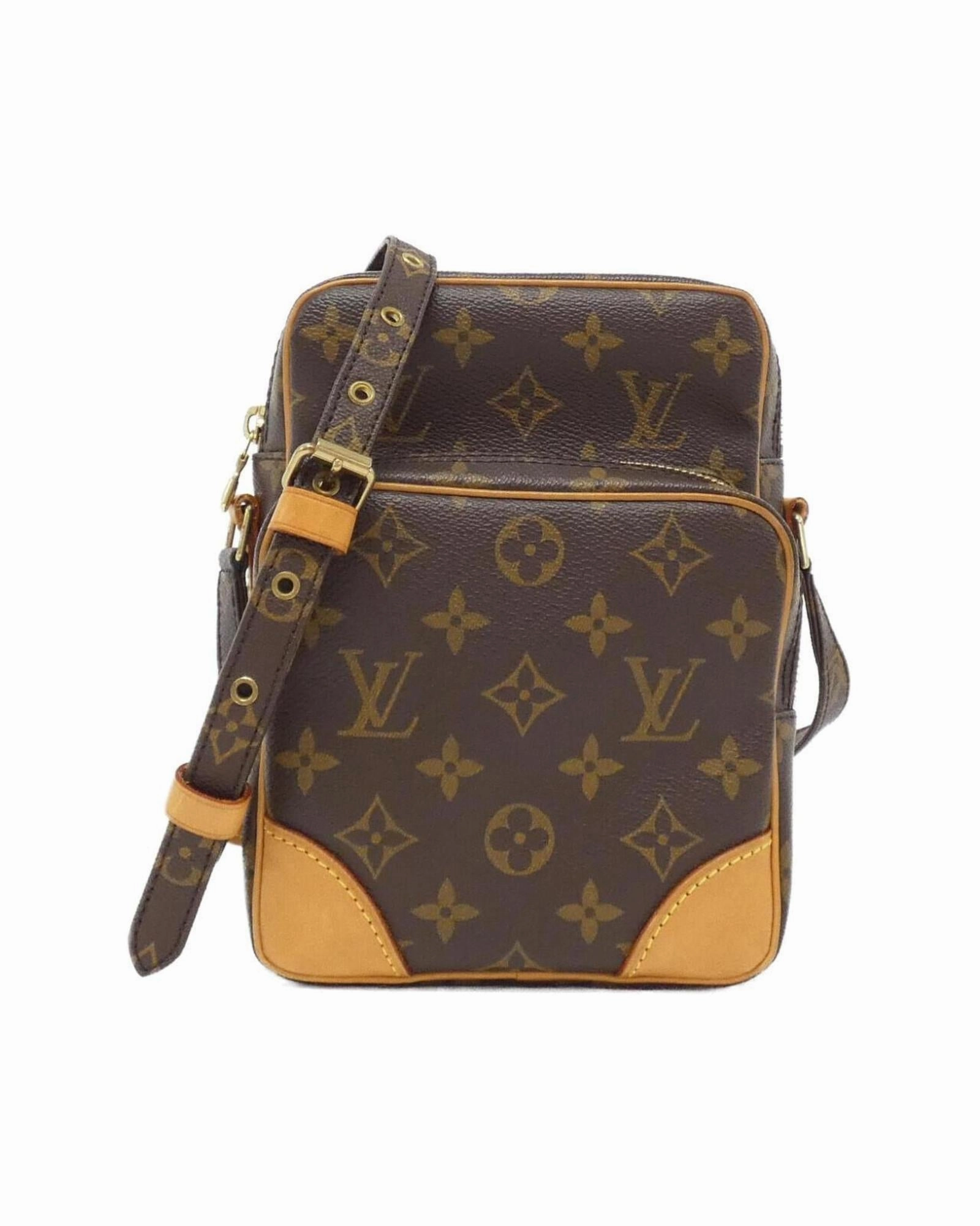 Canvas Shoulder Bag with Adjustable Strap and Multiple Compartments