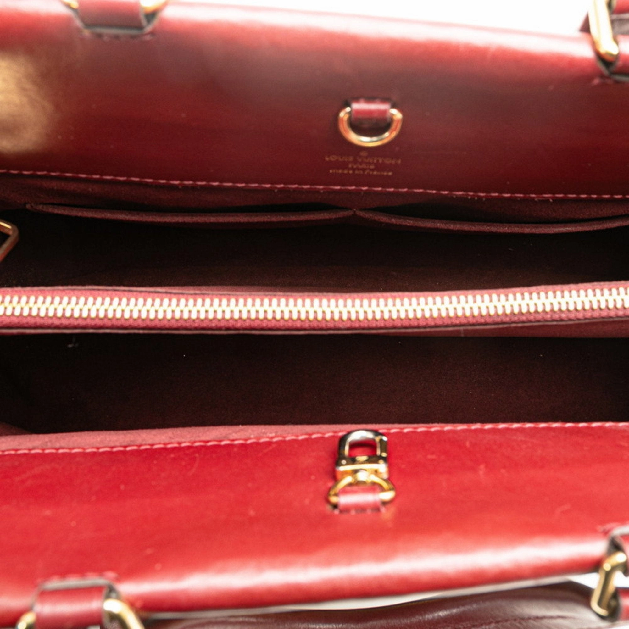 Canvas Shoulder Bag with Clochette and Padlock
