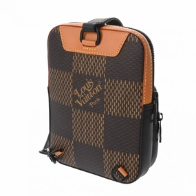 Canvas Shoulder Bag with Dust Bag and Name Tag