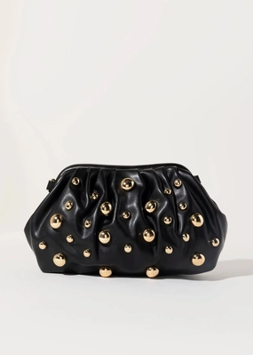 Carey Studded Clutch