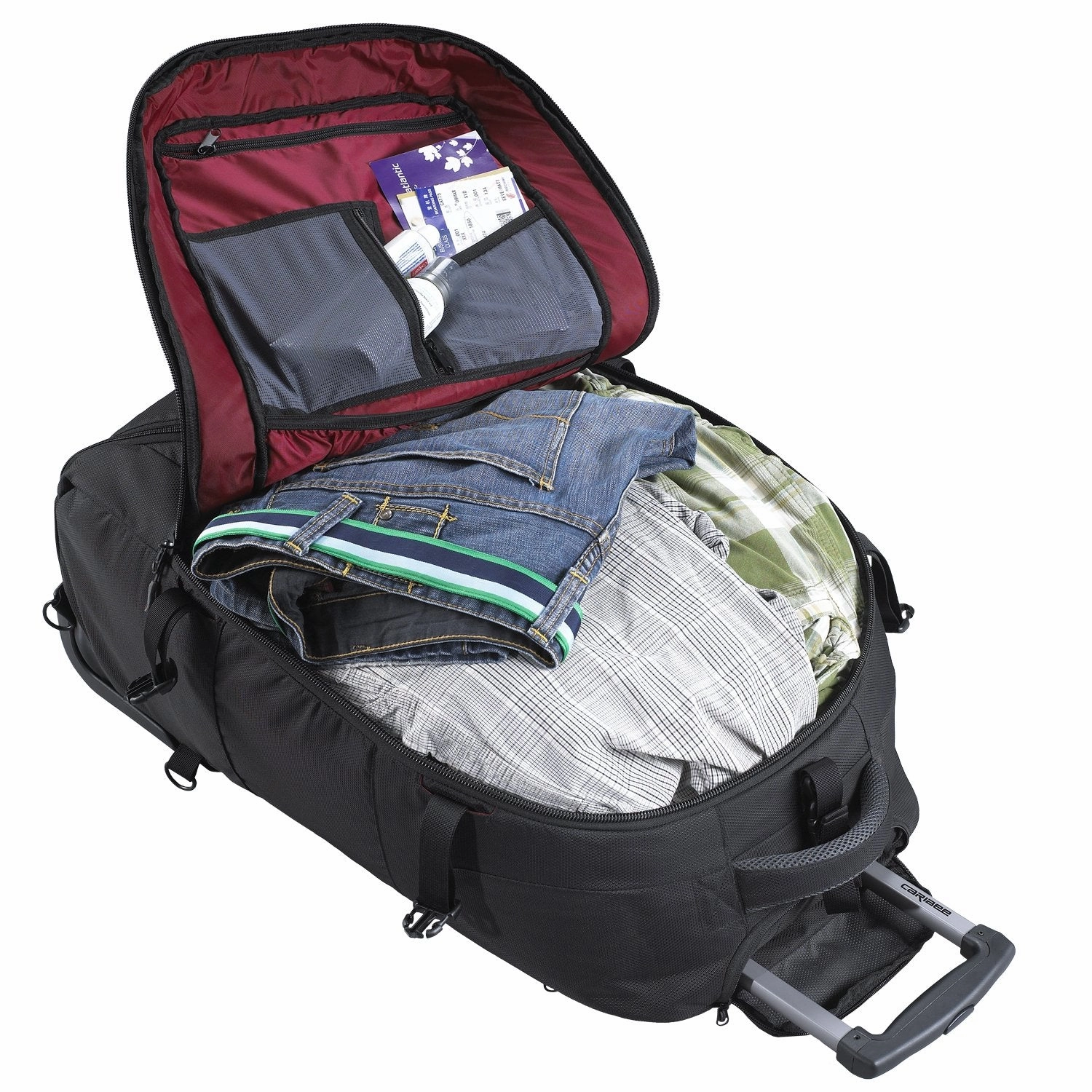 Caribee Wheeled Travel Pack Fast Track 85 Backpack