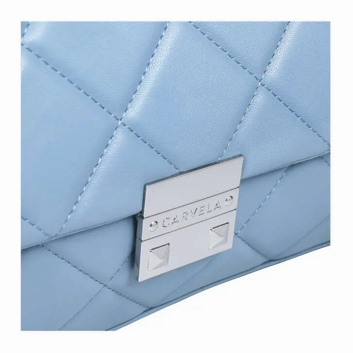 Carvela Brooklyn Midi Crossbody bag-Blue