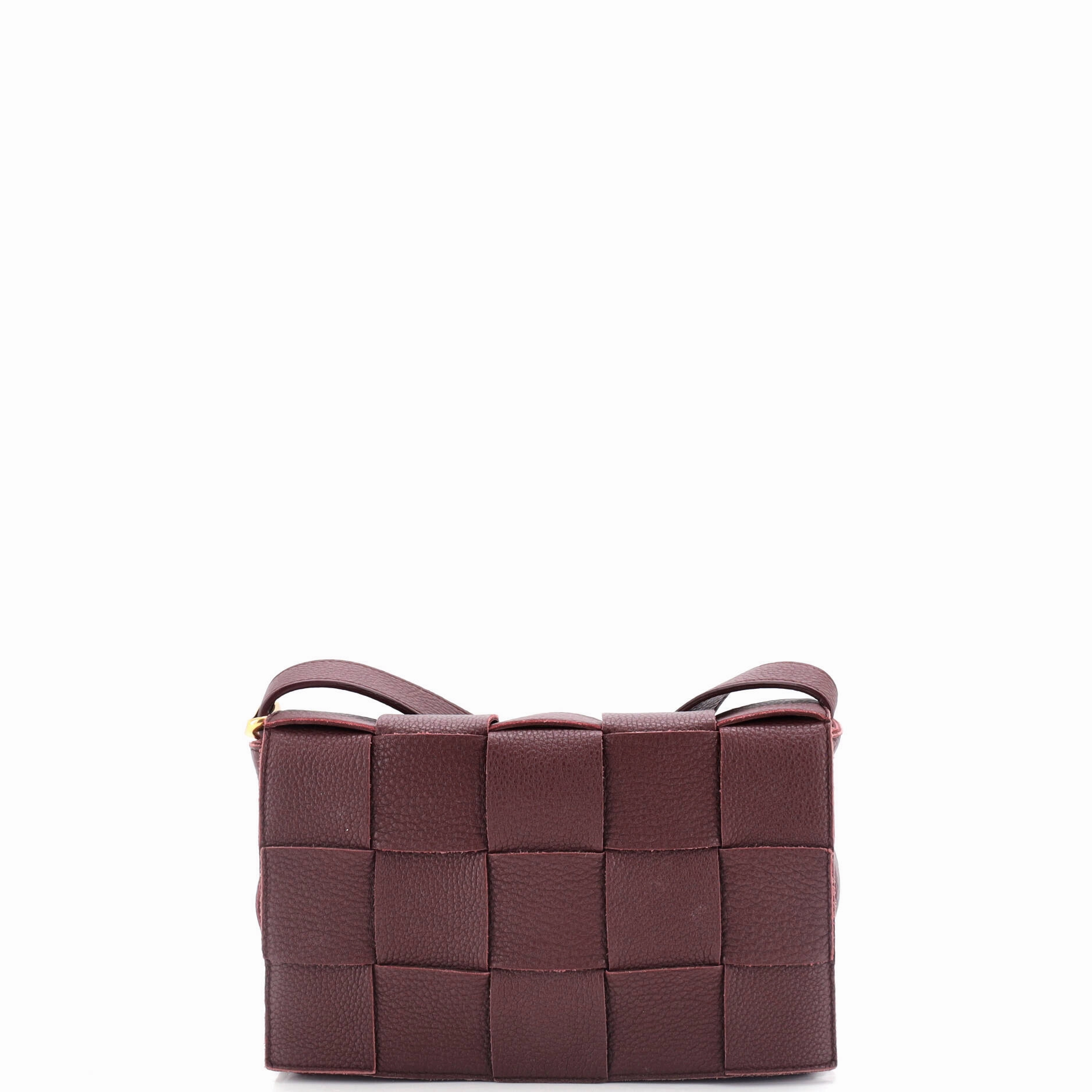 Cassette Crossbody Bag Maxi Intrecciato Grained Leather