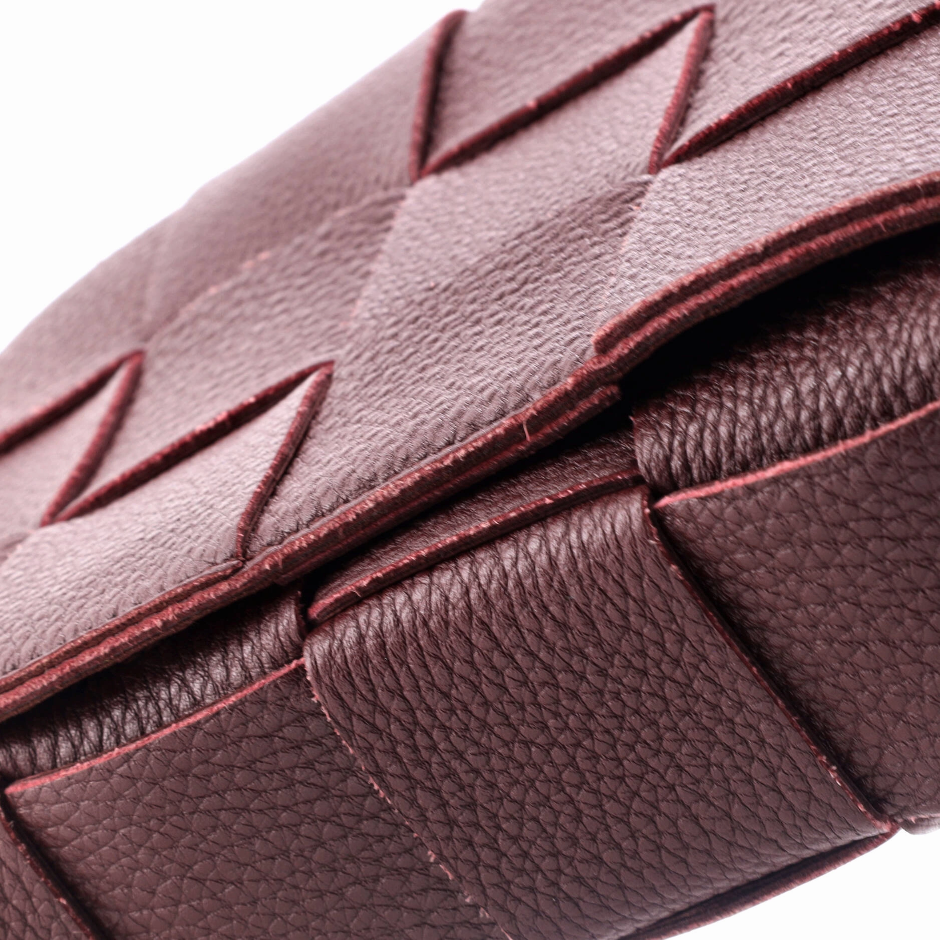 Cassette Crossbody Bag Maxi Intrecciato Grained Leather