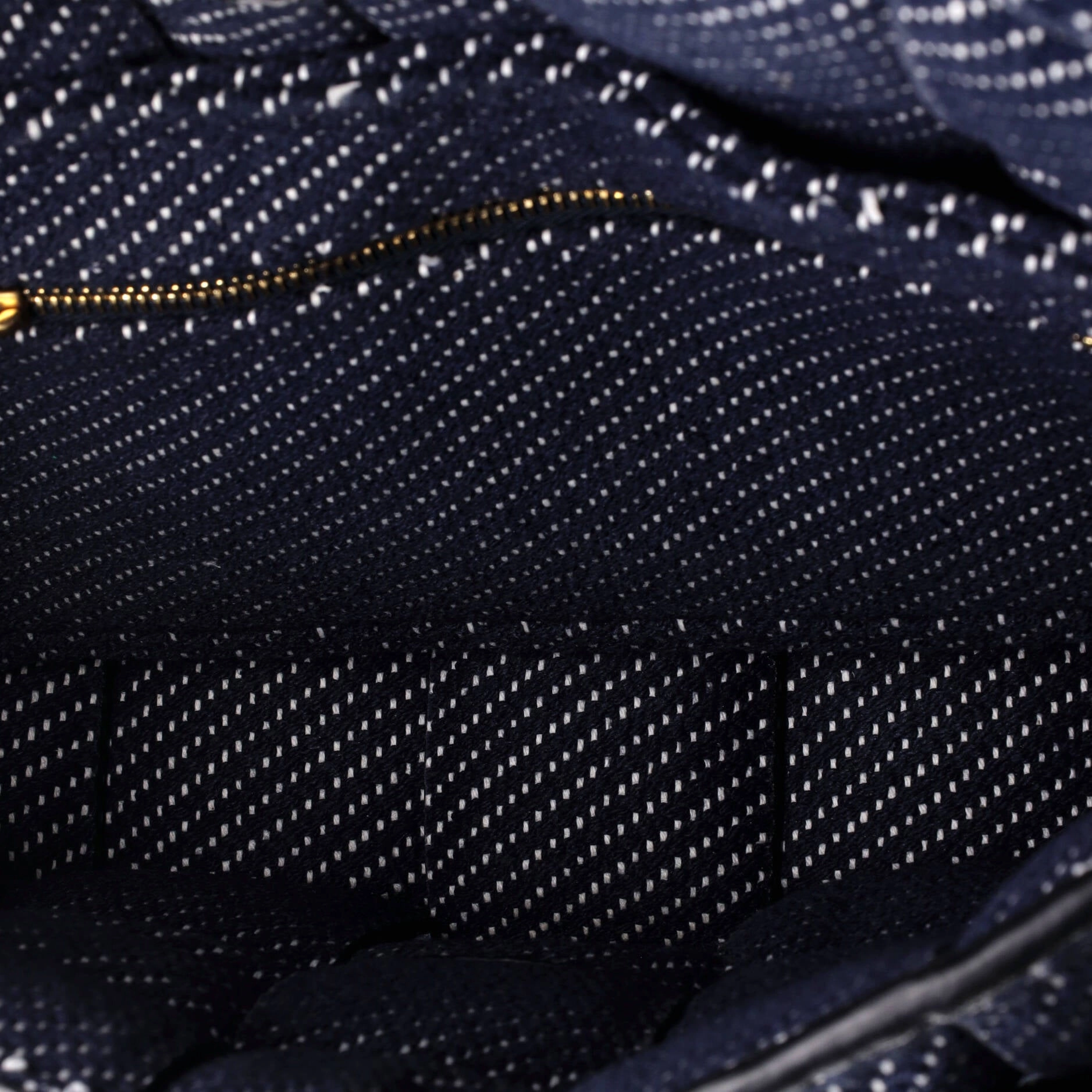 Cassette Crossbody Bag Padded Maxi Intrecciato Denim